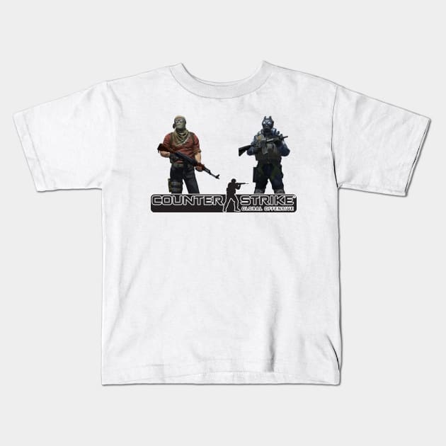 Counter-Strike GO Kids T-Shirt by STARSsoft